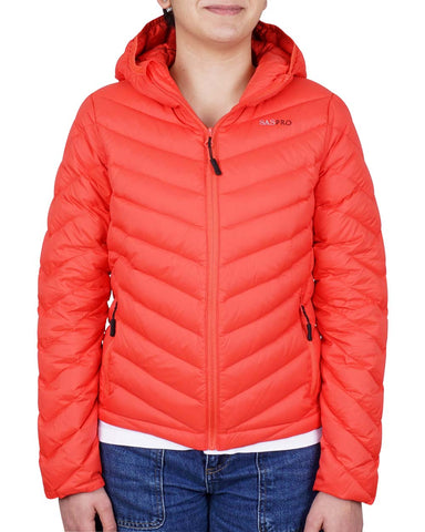 Outdoor Günlük Kadın Kaz Tüyü Kapüşonlu Şişme Mont Kışlık D750WH