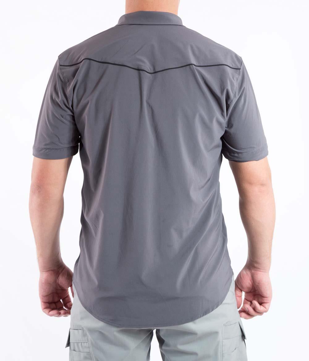 Outdoor Rahat Esnek Erkek Gömlek Kısa Kol Olabilen FLEXTAC01
