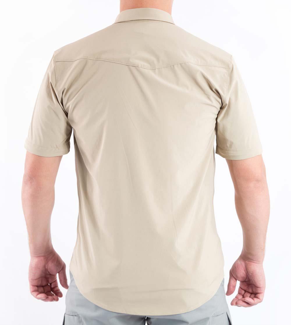 Outdoor Rahat Esnek Erkek Gömlek Kısa Kol Olabilen FLEXTAC01