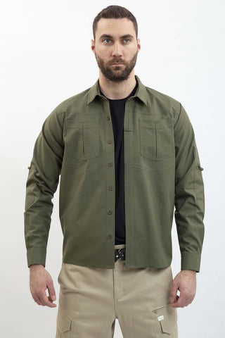 Outdoor Tactical Erkek Giyim Pamuklu Gömlek TACTEC04