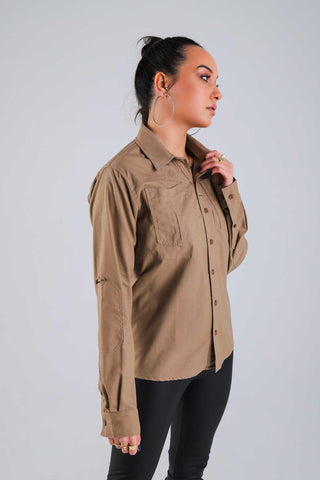 Outdoor Tactical Kadın Pamuklu Gömlek TACTEC04K
