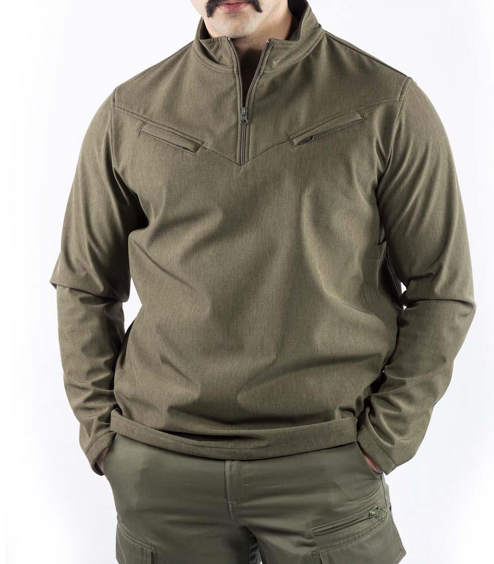 Softshell Erkek Sweatshirt Outdoor Taktik Kışlık SHELLSW01